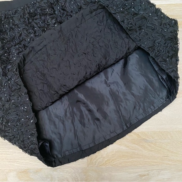 NWT FRENCH CONNECTION ROCHELLE RIBBON FLARED SKIRT - Picture 11 of 16